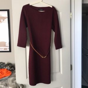 Super comfy flattering form fitting dress!